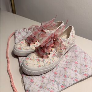 Superga 2750 x LoveShackFancy Sneakers w/ Bag | Size 41 | Never Worn!